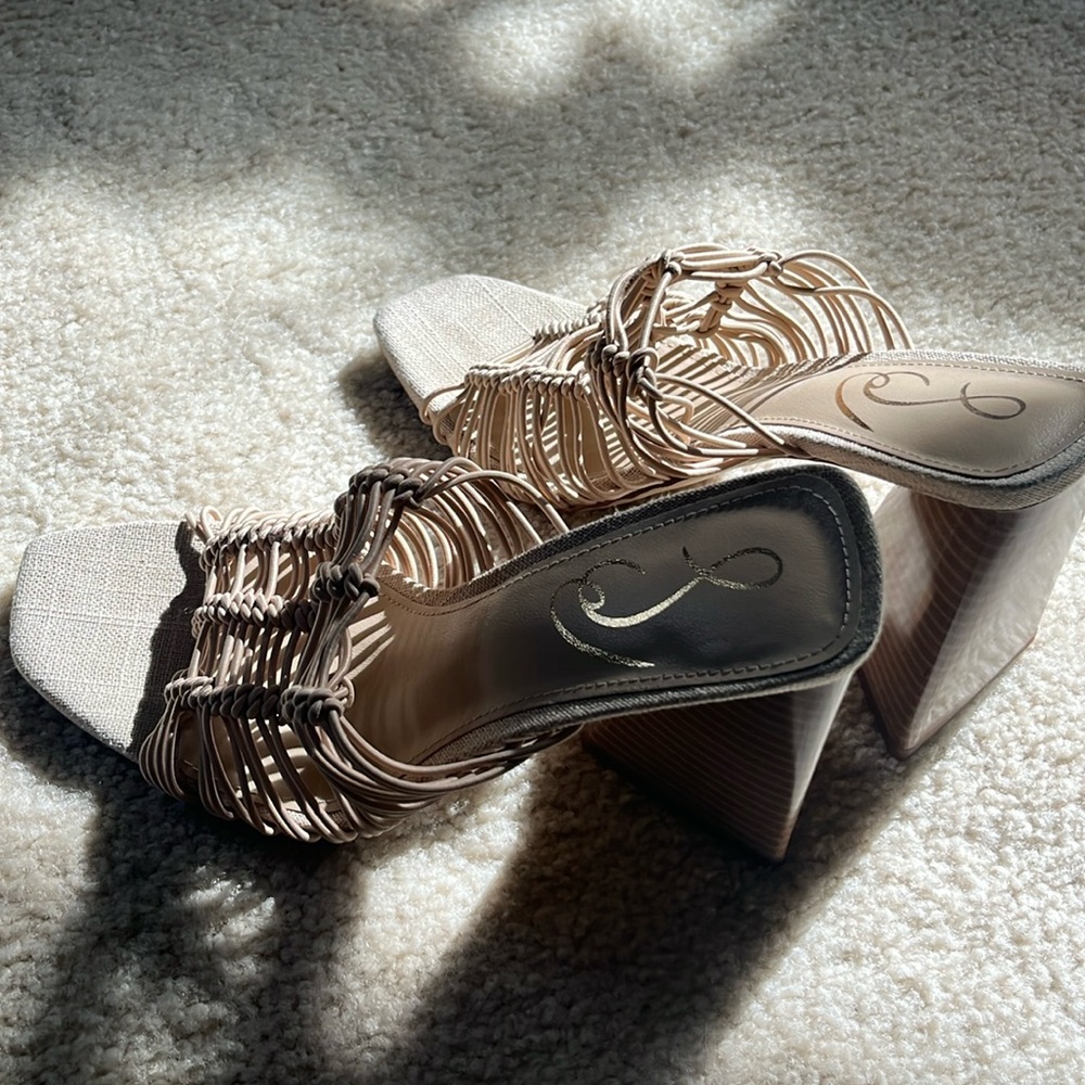 Sam Edelman Wedge/Heels 6.5 Tan